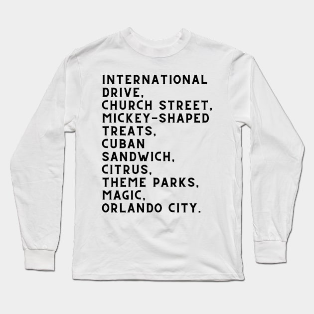 Orlando Proud Long Sleeve T-Shirt by AA Grim